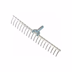 Codice: 8005718010404 Marca: AGEF. Alluminio finitura naturale Attacco regolabile Denti tondi Adatto per fieno e tappeti erbo ...