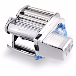 Imperia 650, Macchina per la pasta elettrica, Fettuccine, Tagliatelle, Cromo, Metallo, Acciaio temperato, Acciaio inox, 14 cm