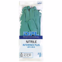 Guanti So.Di.Fer clorinati in nitrile taglia 9 - F1203572 Guanti clorinati in nitrile con felpatura interna e zigrinatura ant ...