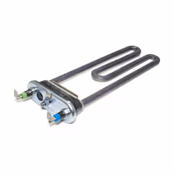Resistenza per lavatrice Vestel Whirlpool Bompani lunghezza 220mm x 138mm Con termofusibile, foro e bordo vasca. 1850W, 230 V ...