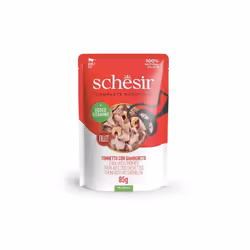 La linea di alimenti umidi per gatti Schesir in Gelatina di Agras Pet Foods propone diverse gustose ricette, rigorosamente pr ...