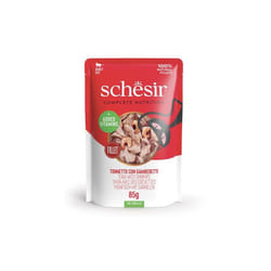 Gatto in bst da 85 gr Tonnetto con Gamberetti - Schesir