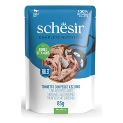 Schesir Gatto in bst da 85 gr Tonnetto con Pesce Azzurro
