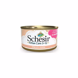 Alimento umido per gatti cuccioli – Kitten Pollo in mousse lattina 85 g La ricetta Schesir è a base di veri filetti di pollo, ...
