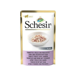 Jelly per Gatti Adulti bst da 85gr Tonnetto e Pollo con Prosciutto - Schesir