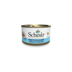 Gatto in jelly da 85g Tonnetto con calamari - Schesir
