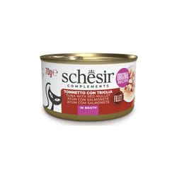 Complements per Gatto in brodo da 70 gr Tonnetto con Triglia - Schesir