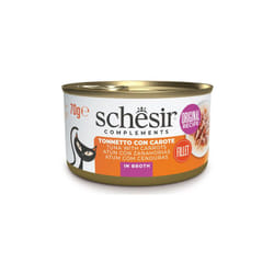 Complements per Gatto in brodo da 70 gr Tonnetto con Carote - Schesir