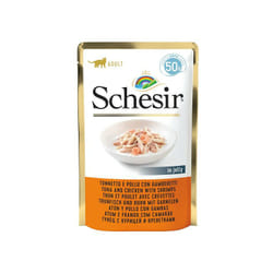 Gatto bst da 50g Tonnetto e Pollo con Gamberetti - Schesir