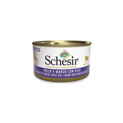 Complete per Gatto in Brodo da 85g Pollo e Manzo con Riso - Schesir