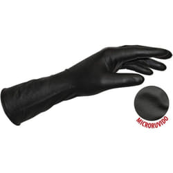 Saratoga - Guanti Nitrile Nero Pesanti sel: m