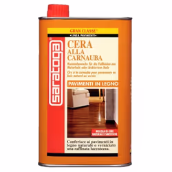 Gran Classe Cera alla carnauba lt 1 per pavimenti in legno Saratoga Cera alla carnauba ideale per la pulizia dei pavimenti in ...