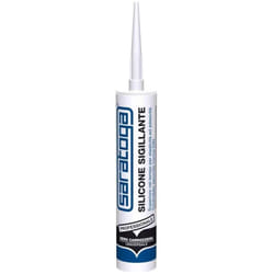 Saratoga - 280gr silicone sigillante nero altamente elastico speciale per carrozzeria