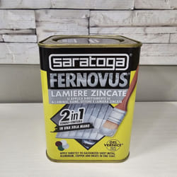 Saratoga - fernovus lamiere zincate 750 ml. - colore marrone brillante