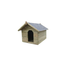 Pircher - cuccia per cani in legno con tetto apribile 106X123X h. 85 cm