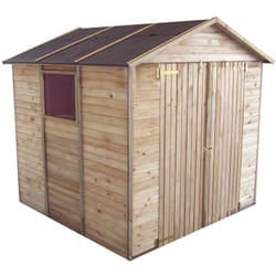 Casetta da Giardino in Legno Esterno Porta Attrezzi Porta e Finestra Pircher