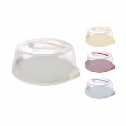 In plastica idonea per uso alimentare. cm 36,5x32,8xh.15 - panna