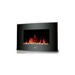 Wallflame Caminetto Elettrico a Parete Potenza 2000 Watt Colore Antracite - Melchioni