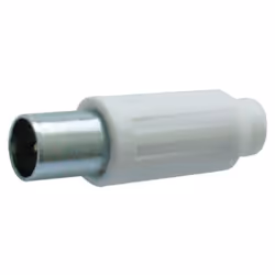 Spinotto TV coassiale Melchioni, con le seguenti caratteristiche: Diametro: 9,5 mm Realizzato in tecnopolimero isolante e acc ...