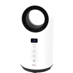 Melchioni - Termoventilatore senza pale Storm, 2 regolazioni, 1500W, oscillante, con timer 12 ore