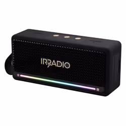 Irradio 550922101, 20 W, 85 - 20000 Hz, Wireless, Altoparlante portatile stereo, Nero, Rettangolo