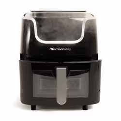 Melchioni GIOIA Singolo 6,5 L Indipendente 1700 W Friggitrice ad aria calda Nero