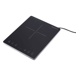 Melchioni 118360033 piano cottura Nero Da incasso 37 cm Piano cottura a induzione Zoneless 1 Fornello(i)