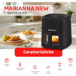 Melchioni Friggitrice ad Aria 5L Marianna New - Vista aggiuntiva 5