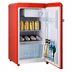 Melchioni 118700261 frigorifero Libera installazione 45 L Rosso - Vista aggiuntiva 3