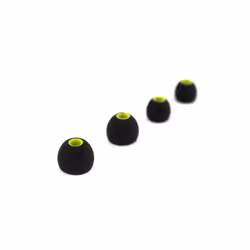 MySound Auricolare sport micr. In-ear, nero/giallo