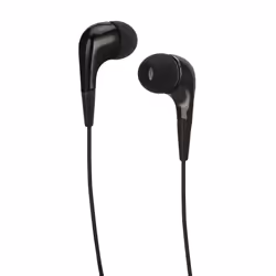 MySound Auricolare in ear con mic. Speak mirror, cromo, Cablato, 20 - 20000 Hz, Musica e Chiamate, Auricolare, Nero