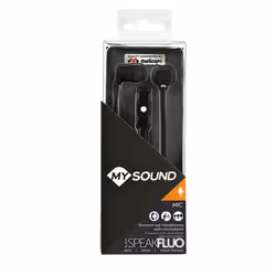 MySound Auricolare in ear con mic. Speak fluo, nero - Vista aggiuntiva 6