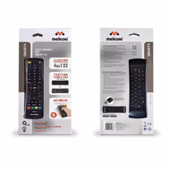 Meliconi Smart 4 telecomando RF Wireless TV, Sintonizzatore TV Pulsanti - Vista aggiuntiva 8