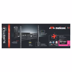 Meliconi SlimStyle Plus 400 SR 2,08 m (82") Nero - Vista aggiuntiva 5