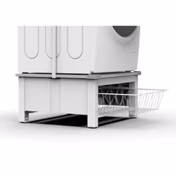 Meliconi Base Space Basket accessorio e componente per lavatrice Kit di sovrapposizione 1 pz - Vista aggiuntiva 4