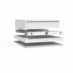 Meliconi 656144 accessorio e componente per lavatrice Kit di sovrapposizione 1 pz - Vista aggiuntiva 5