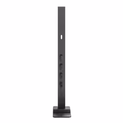 Meliconi Cleaning Tower Supporto da Terra compatibile con Dyson, Docking station, Aspirapolvere elettrica, Nero, Alluminio, A ...