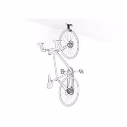 Meliconi My Bike Supporto fisso e universale per bicicletta da soffitto, universale - Vista aggiuntiva 6