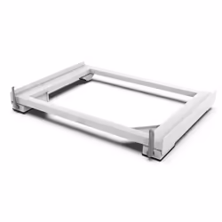 Meliconi 656149, Base anti vibrazione, Universale, Tecnopolimero, Bianco, 1 pz, 600 mm