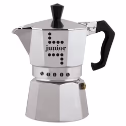 Bialetti Caffettiera Junior 1 Tazza Alluminio