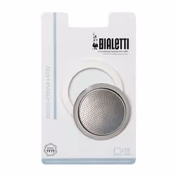 Bialetti 0005360X12, Filtro da caffè, Argento, Bianco, Metallo, 1 pz, Italia