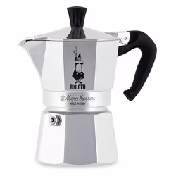 Bialetti Moka Express 3tz + Perfetto Moka 200gr - Nuovo Classi