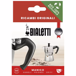 Manico Moka Bialetti Originale Manico Caffettiera Compatibile con Ricambio Bialetti Caffettiera Moka Express Mokina 1/2 Mezza ...