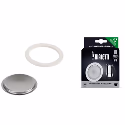 Ciascun kit originale Bialetti è composto da 1 guarnizione e da una piastrina filtro. Ideali per le caffettiere Bialetti in a ...