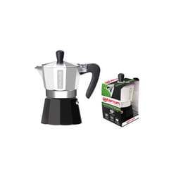 Bialetti - Black Pearl Caffettiera 2 Tazze Aeternum