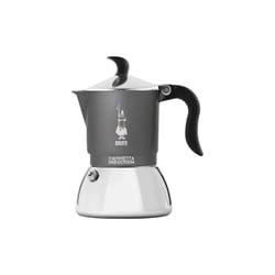 Bialetti - Caffettiera Fiammetta - Grigia - Per piani ad induzione - 4 tazze