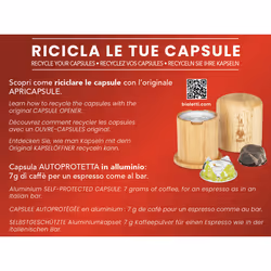 Bialetti Roma Capsule caffè 72 pz