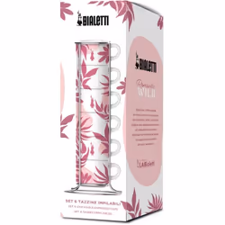 Bialetti SS2024001 tazza Rosa, Bianco Espresso 1 pz