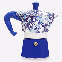Bialetti 0005345 caffettiera manuale Boccale per moca elettrico 0,13 L Blu, Bianco - Vista aggiuntiva 3