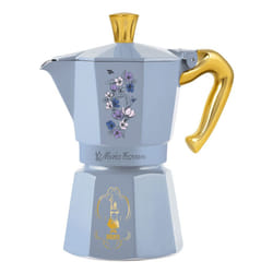 Bialetti Bridgerton Moka Nero, Blu, Oro, Giallo